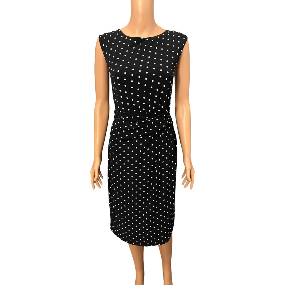 ANN KLEIN polka dot dress.